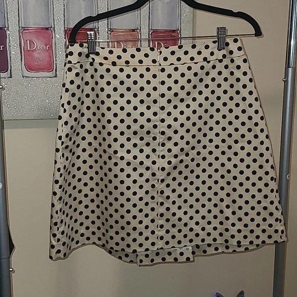 Valerie bertinelli polka dot skirt, with back zipper. - Picture 2 of 4